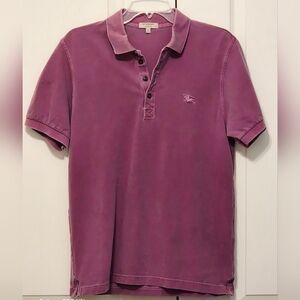 Burberry Brit L Men's Plum Polo Shirt